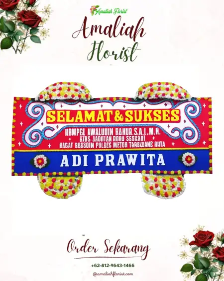 Papan Bunga Ucapan Selamat Bulupayung